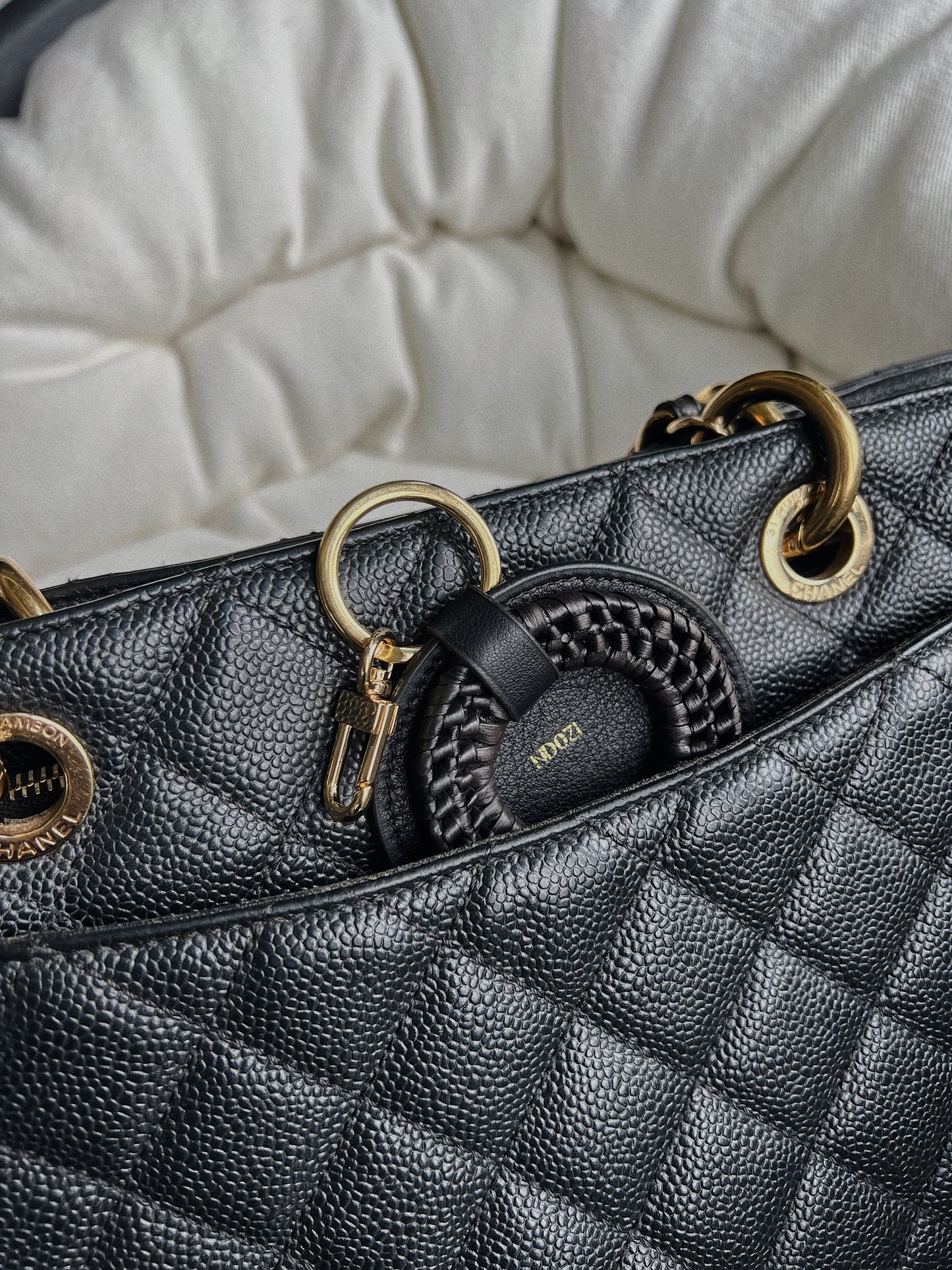 Porte-clé "Nzo" All Black